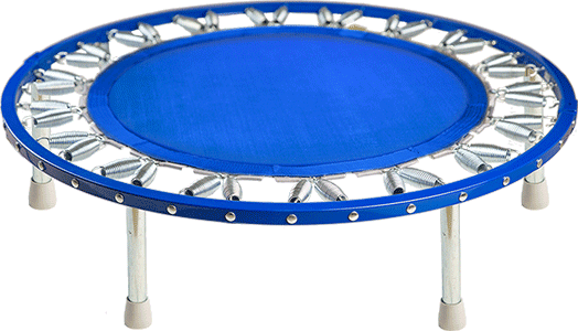 Needak Hard-Bounce Folding Rebounder (Blue)