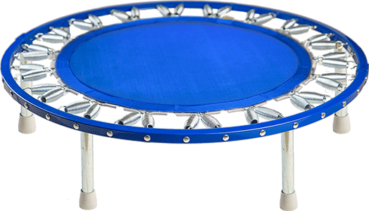 Needak Soft-Bounce Non-Folding Rebounder (Blue)